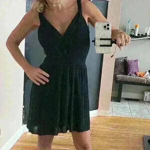 Nordstrom Maje little black dress like new holiday new